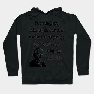 Albert Einstein Quote Hoodie